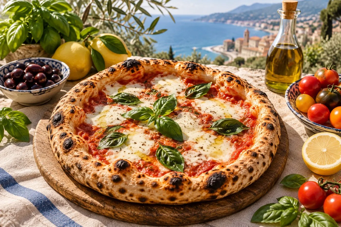 Pizzeria à Antibes dans les Alpes-Maritimes, entre cuisine italienne et saveurs méditerranéennes